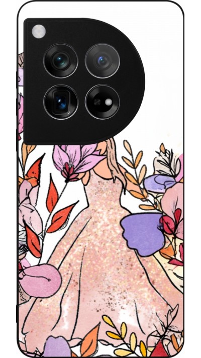 Coque OnePlus 12 - Silicone rigide noir Taylor Swift Sketch - White