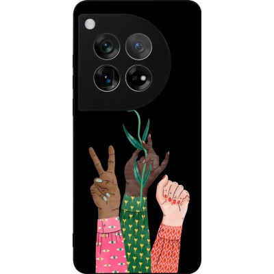 OnePlus 12 Case Hülle - Silikon schwarz Womens day 2026 2