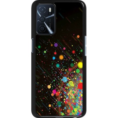 Oppo A16s Case Hülle - Abstract Bubble Lines