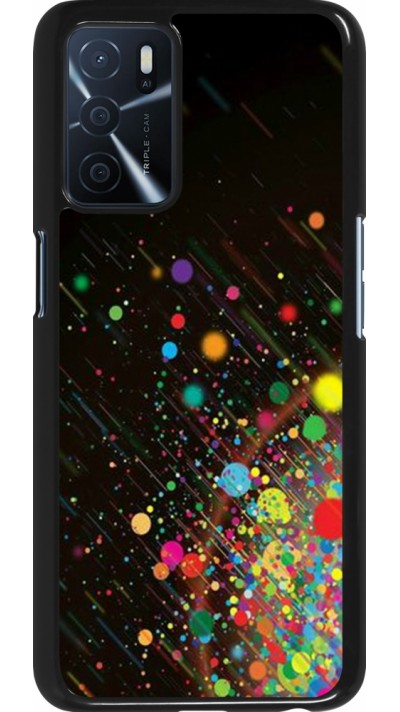 Coque Oppo A16s - Abstract Bubble Lines