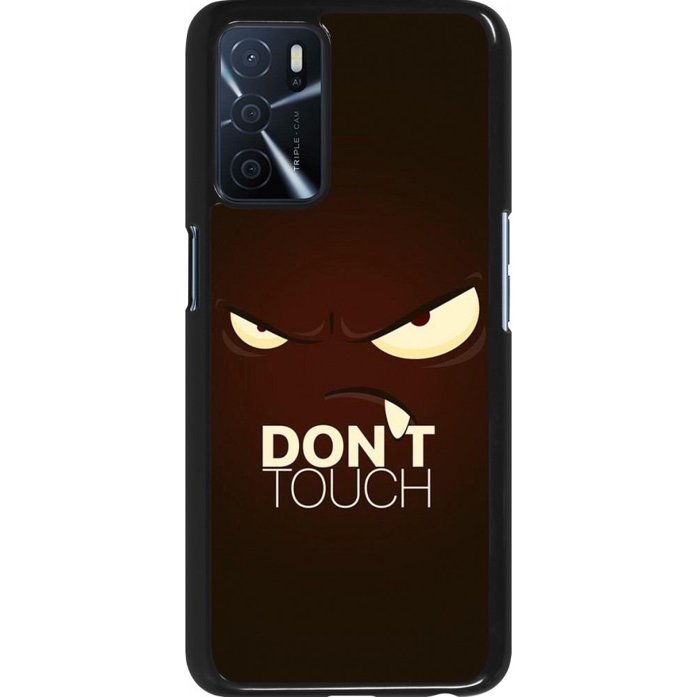 Oppo A16s Case Hülle - Angry Dont Touch