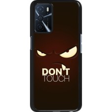 Oppo A16s Case Hülle - Angry Dont Touch