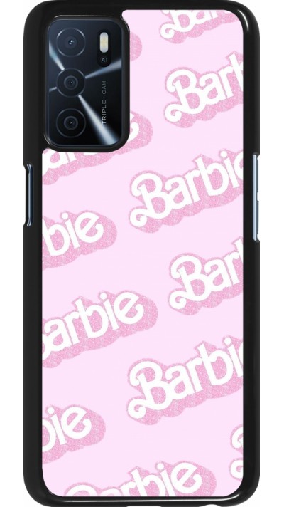 Coque OPPO A16s - Barbie light pink pattern