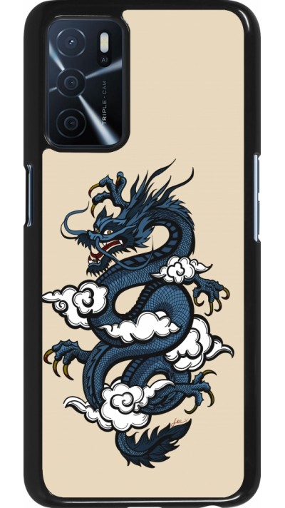 Coque OPPO A16s - Blue Dragon Tattoo