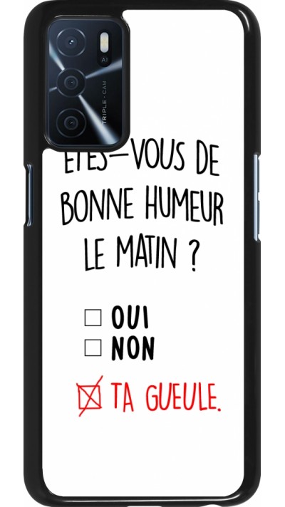 Coque Oppo A16s - Bonne humeur matin