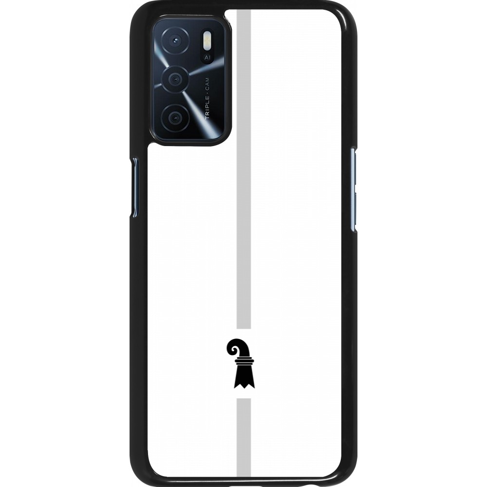 OPPO A16s Case Hülle - Kanton BS weiss