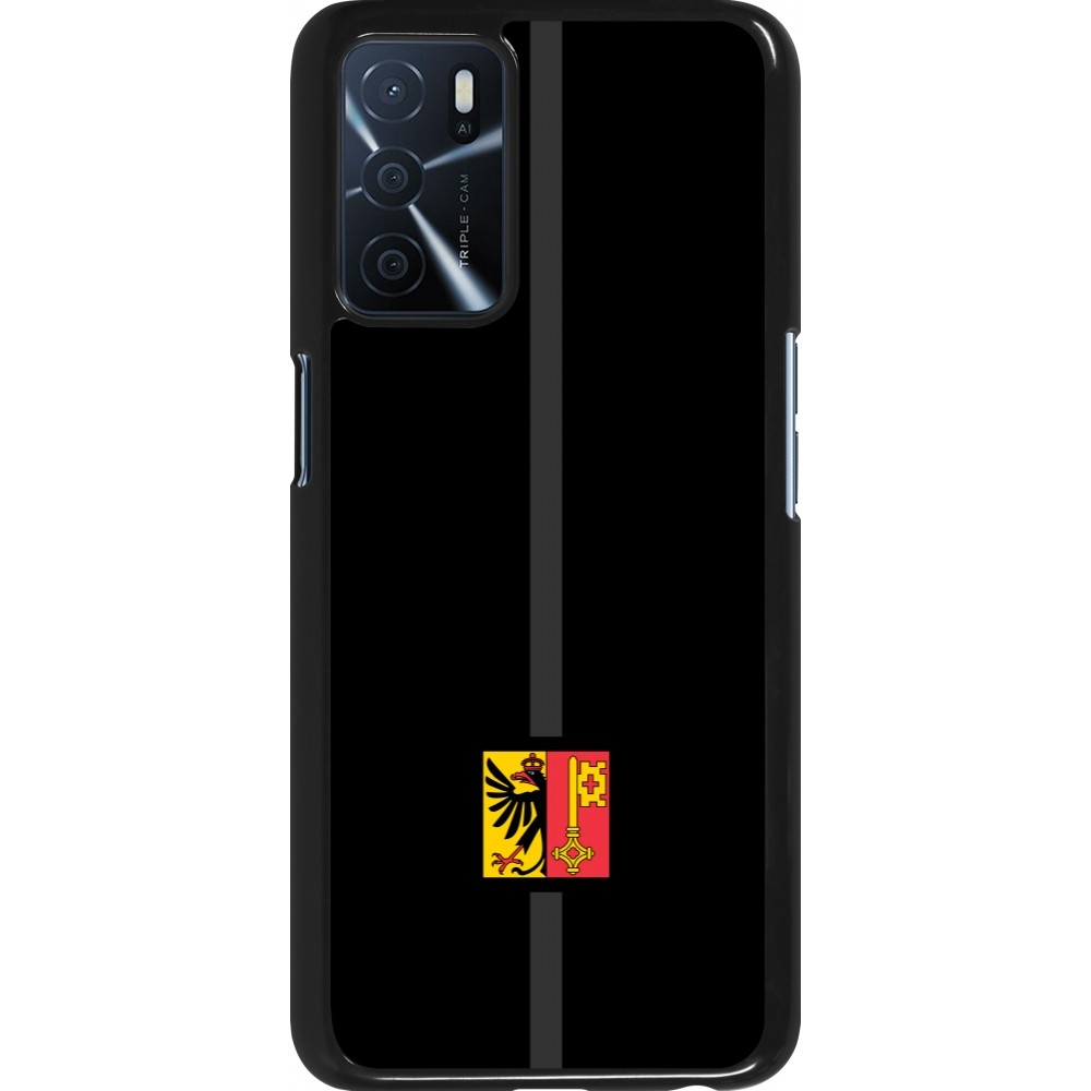 OPPO A16s Case Hülle - Kanton GE schwarz