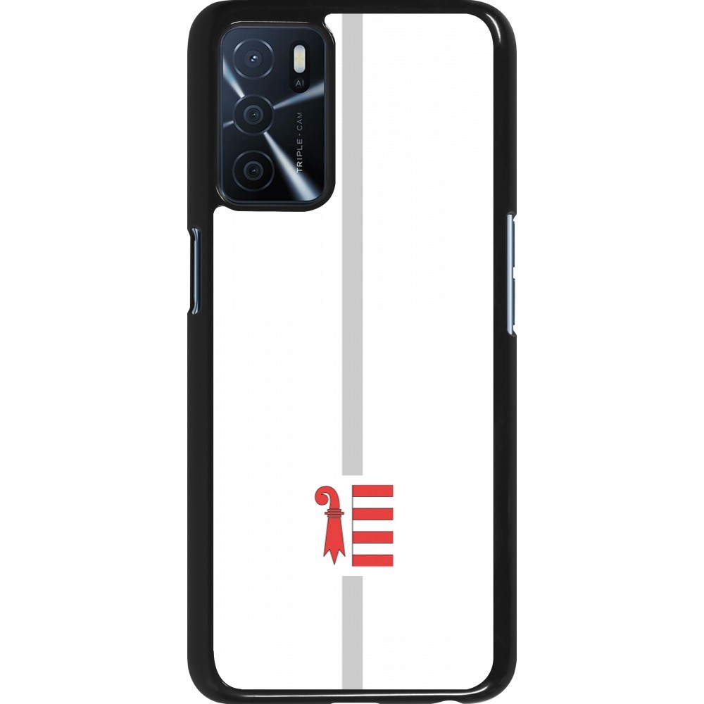 OPPO A16s Case Hülle - Kanton JU weiss