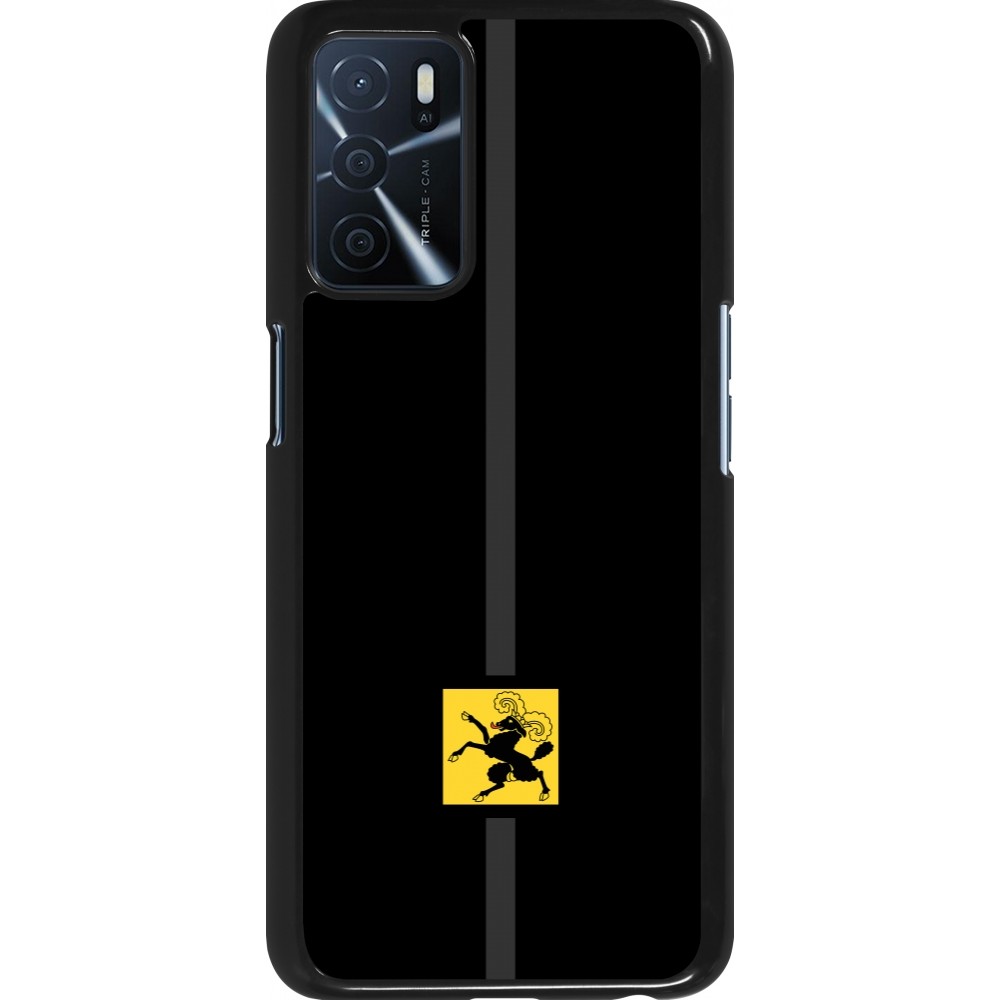 OPPO A16s Case Hülle - Kanton SH schwarz