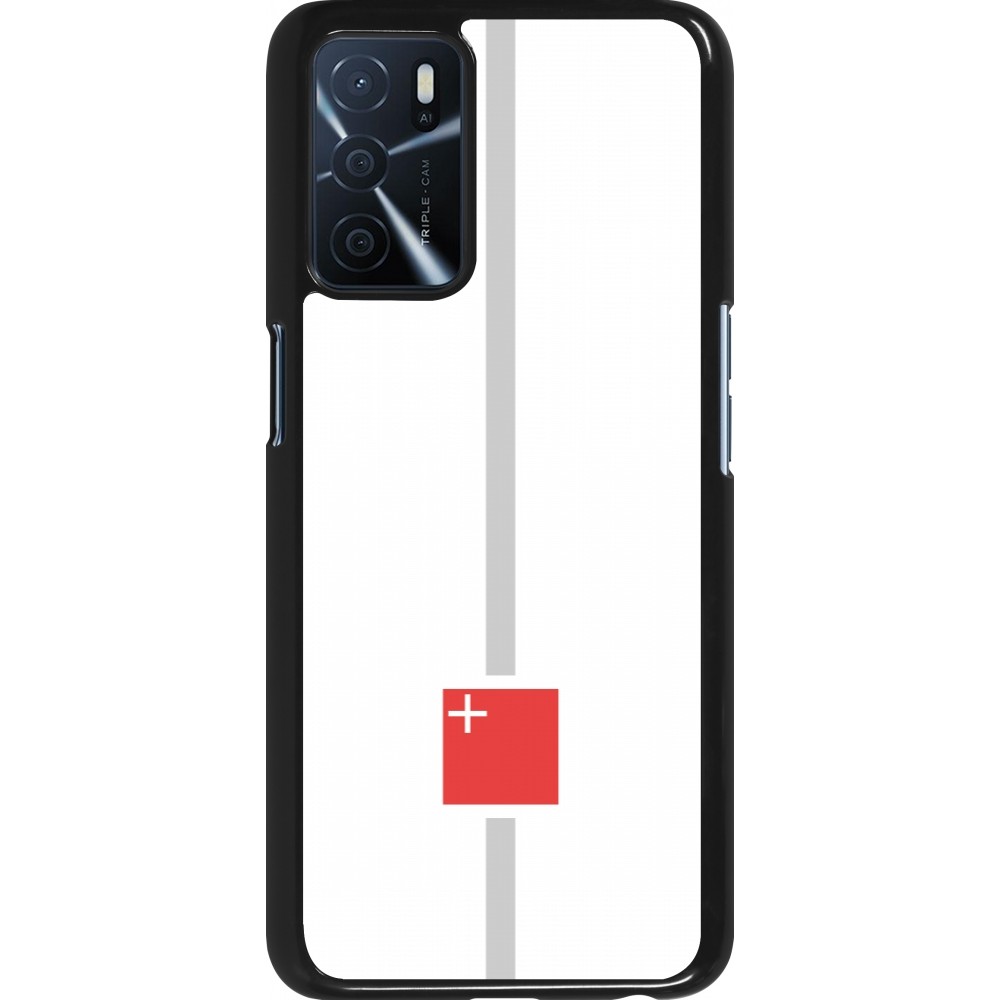 OPPO A16s Case Hülle - Kanton SZ weiss