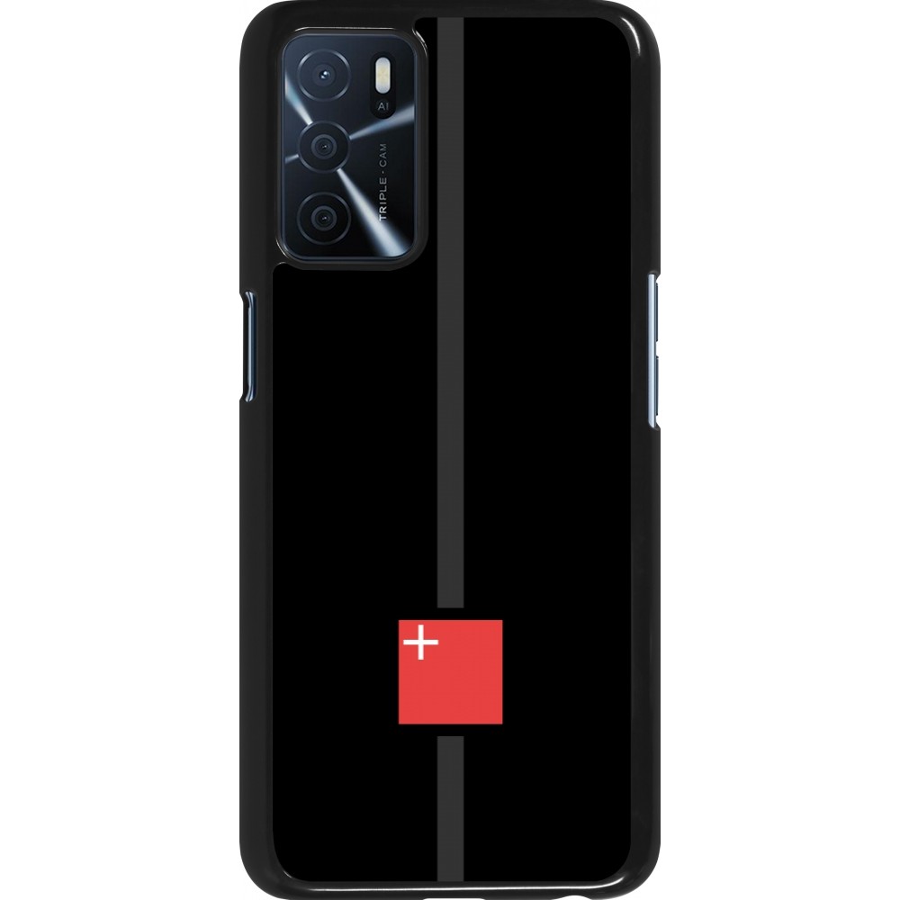 OPPO A16s Case Hülle - Kanton SZ schwarz