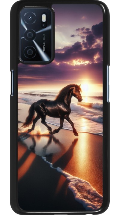 Coque OPPO A16s - Cheval majestueux plage