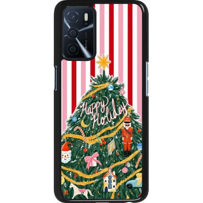 Coque OPPO A16s - Christmas 25 Happy Holiday