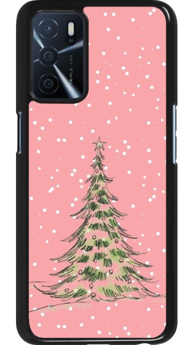 Coque OPPO A16s - Christmas 25 Pink Tree