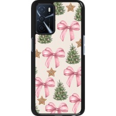 Coque OPPO A16s - Christmas 25 Vintage Ribbons