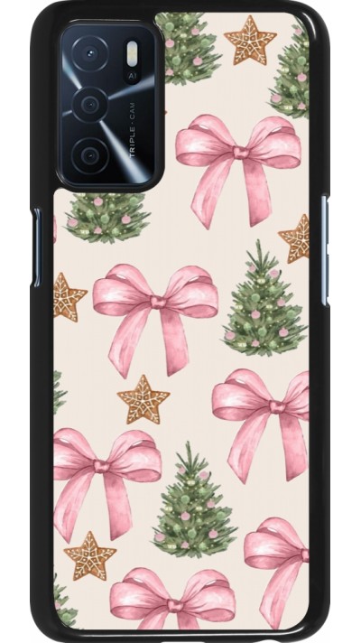 Coque OPPO A16s - Christmas 25 Vintage Ribbons