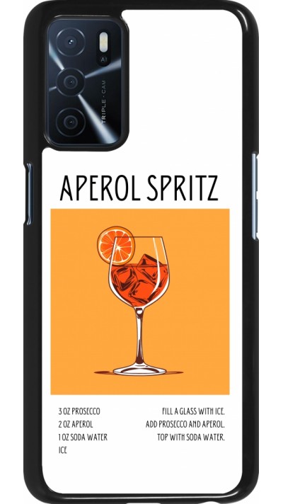 Coque OPPO A16s - Cocktail recette Aperol Spritz