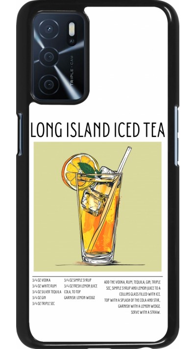 Coque OPPO A16s - Cocktail recette Long Island Ice Tea