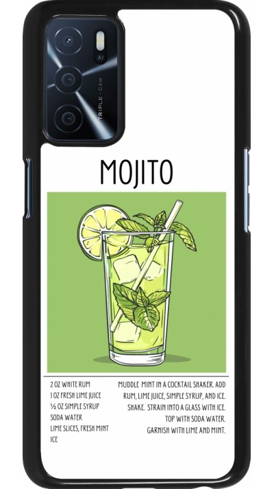 OPPO A16s Case Hülle - Cocktail Rezept Mojito
