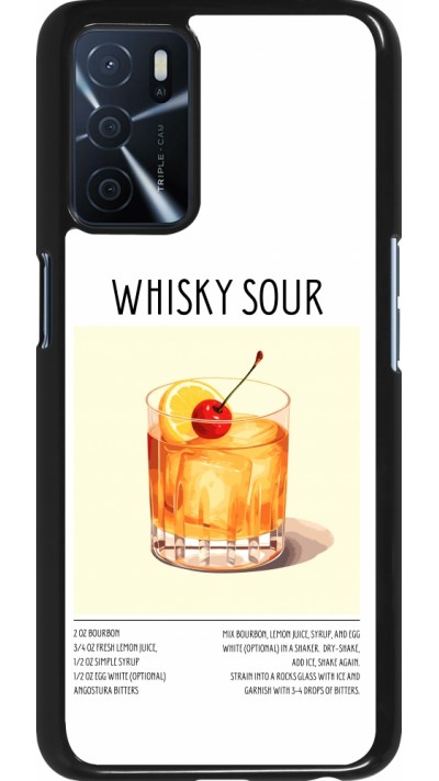 Coque OPPO A16s - Cocktail recette Whisky Sour