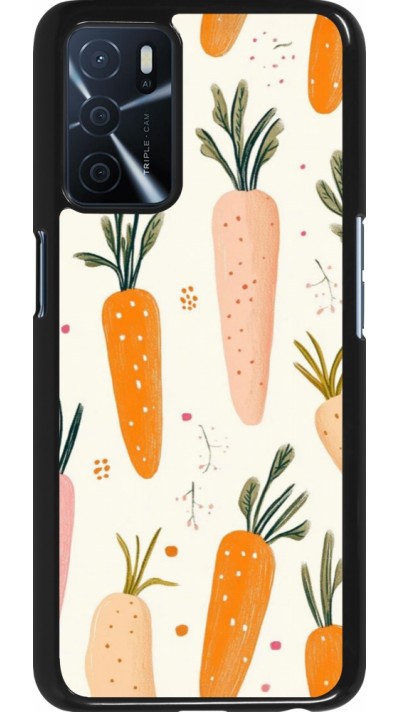 OPPO A16s Case Hülle - Easter 2026 Illustration carrots