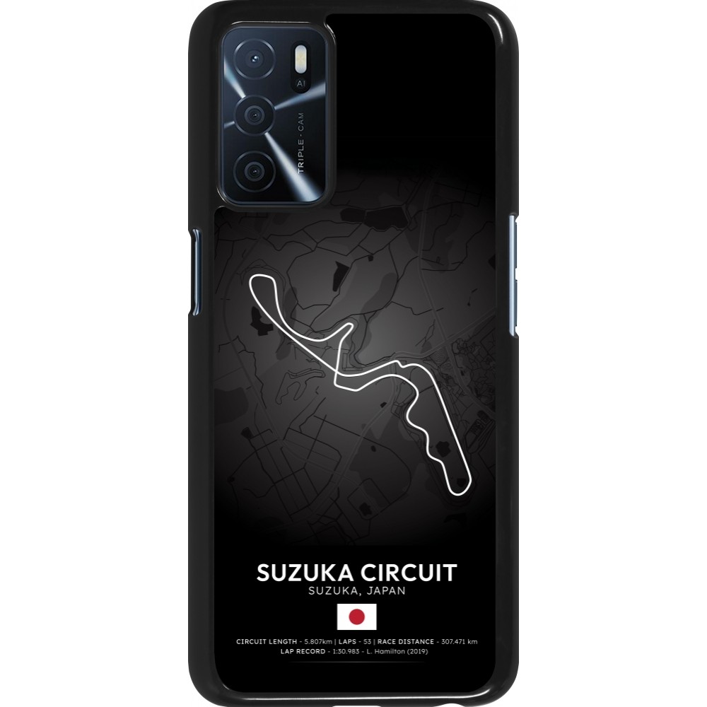 Coque OPPO A16s - F1 Track 2025 Japan