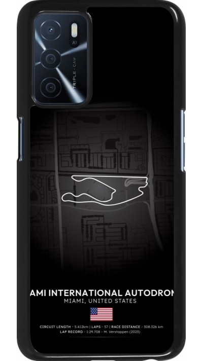 Coque OPPO A16s - F1 Track 2025 Miami