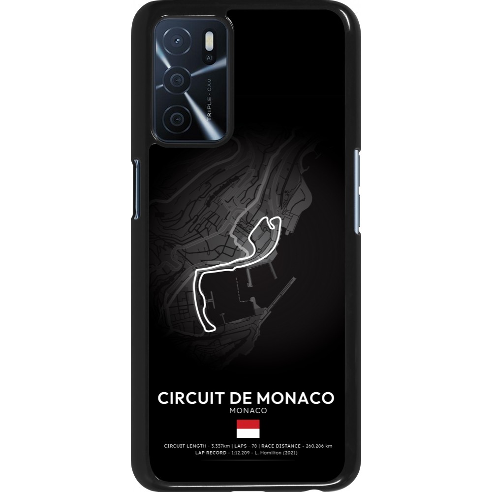 Coque OPPO A16s - F1 Track 2025 Monaco