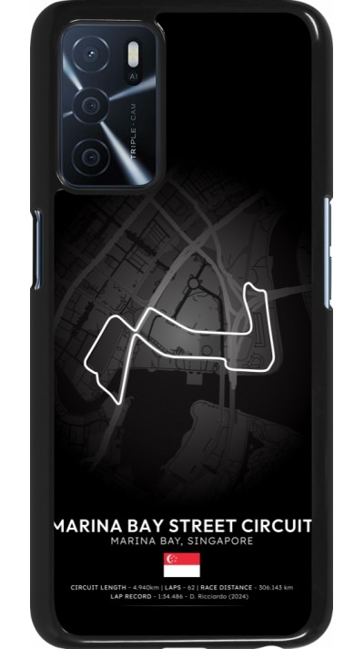 Coque OPPO A16s - F1 Track 2025 Singapore
