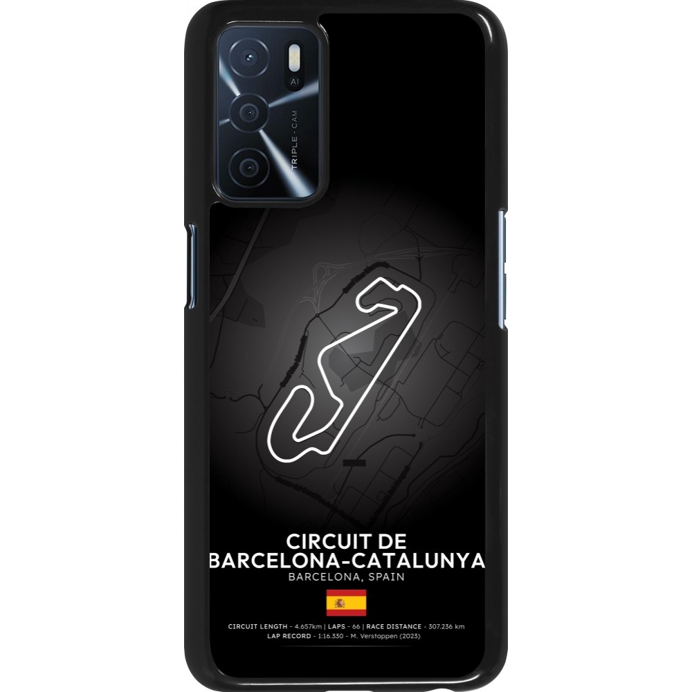 Coque OPPO A16s - F1 Track 2025 Spain