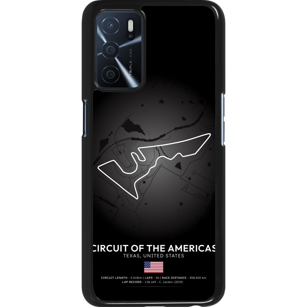 Coque OPPO A16s - F1 Track 2025 United States