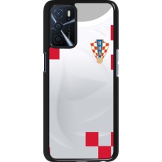 Oppo A16s Case Hülle - Kroatien 2022 personalisierbares Fussballtrikot