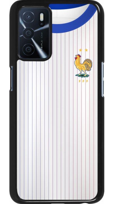 Coque OPPO A16s - Maillot de football France Extérieur personnalisable