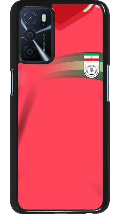 Coque Oppo A16s - Maillot de football Iran 2022 personnalisable