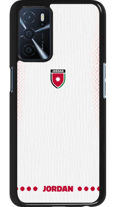 OPPO A16s Case Hülle - Jordanien 2026 personalisierbares Fussballtrikot