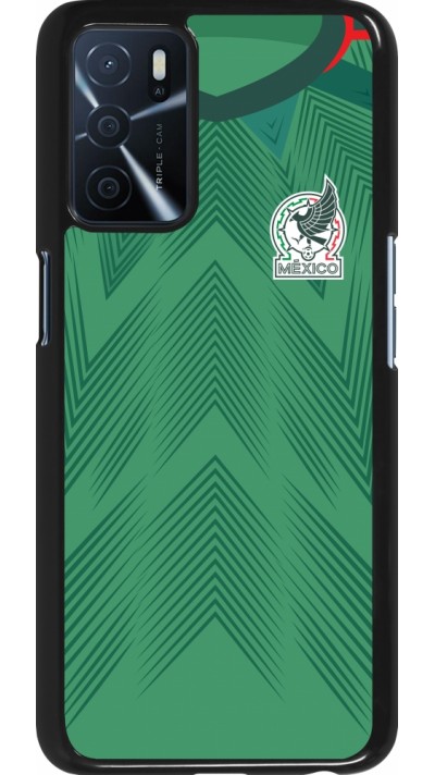 Coque Oppo A16s - Maillot de football Mexique 2022 personnalisable