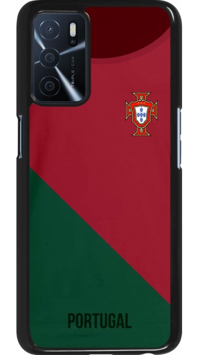 Coque Oppo A16s - Maillot de football Portugal 2022