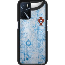 OPPO A16s Case Hülle - Portugal Away personalisierbares Fussballtrikot
