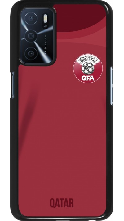 Coque Oppo A16s - Maillot de football Qatar 2022 personnalisable