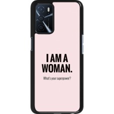 Coque Oppo A16s - I am a woman