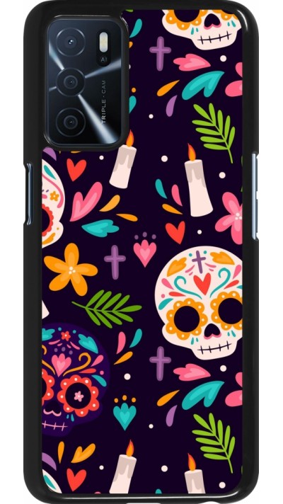 Coque OPPO A16s - Halloween 2023 mexican style