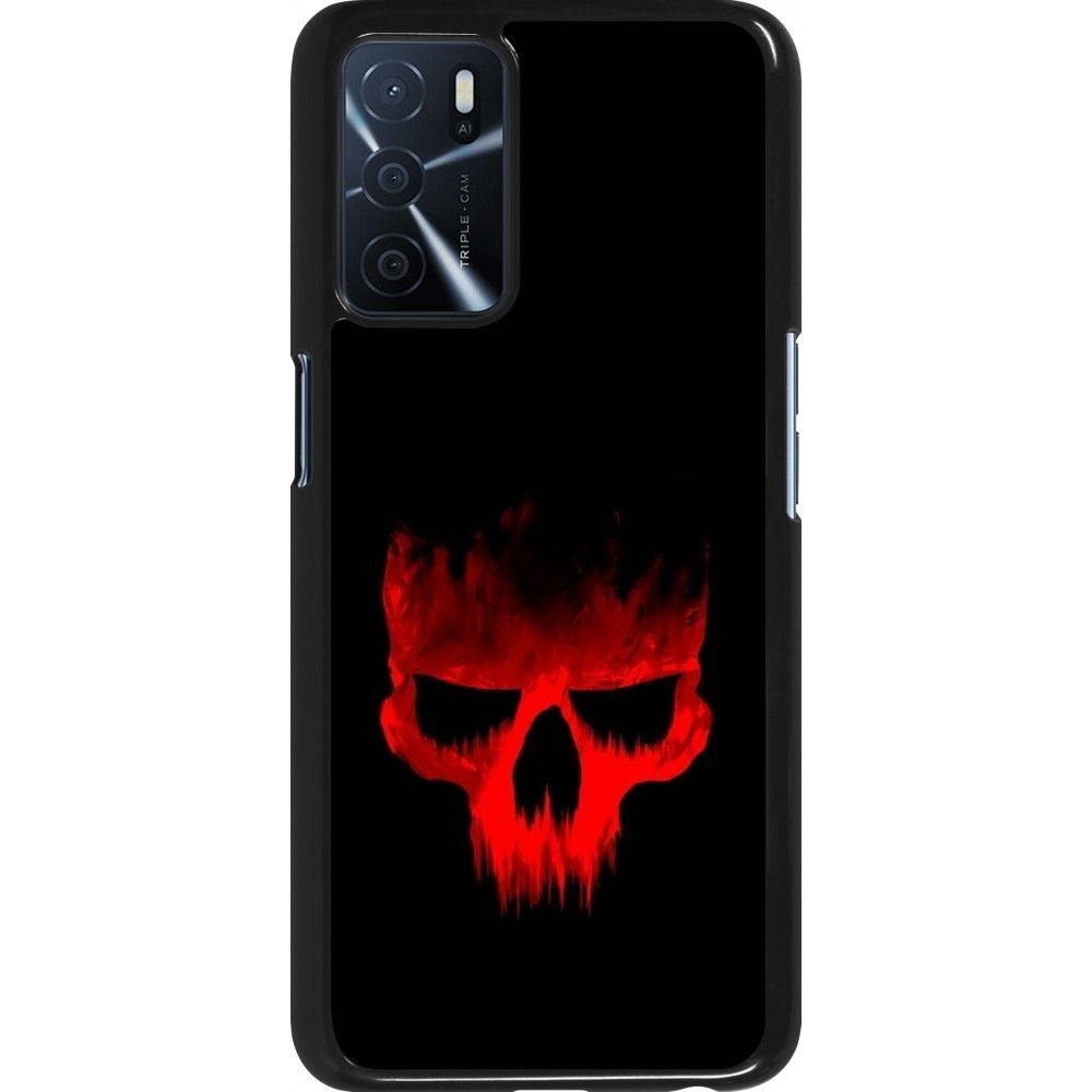 Coque OPPO A16s - Halloween 2023 scary skull
