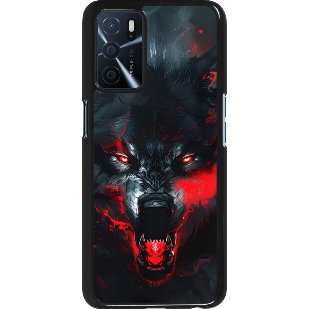 Coque OPPO A16s - Halloween 2024 mad werewolf