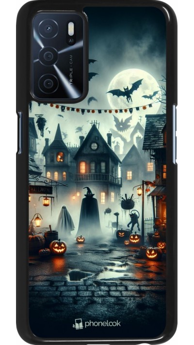 Coque OPPO A16s - Halloween Spookville