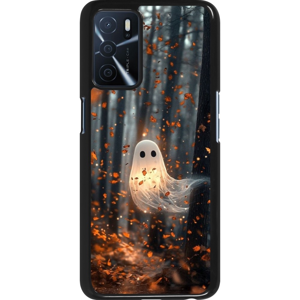 Coque OPPO A16s - Halloween 2025 Ghost in the forest