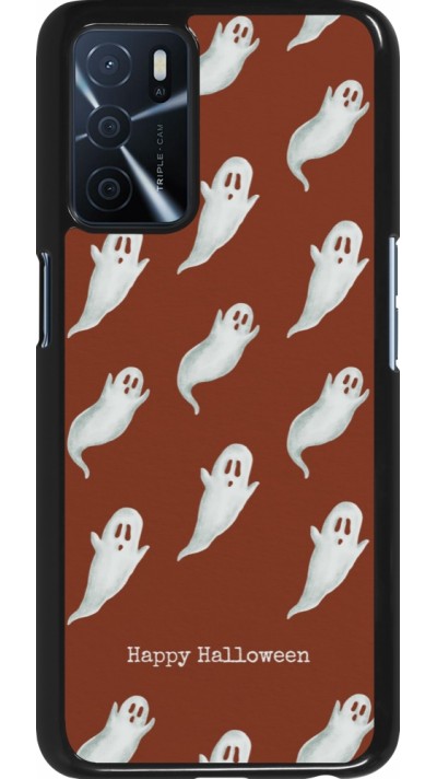 Coque OPPO A16s - Halloween 2025 Pattern of ghosts