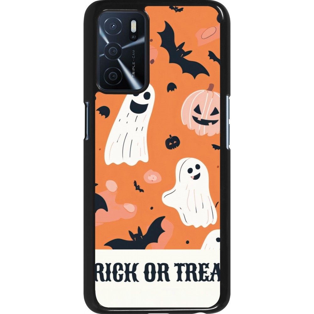 Coque OPPO A16s - Halloween 2025 Trick or treat