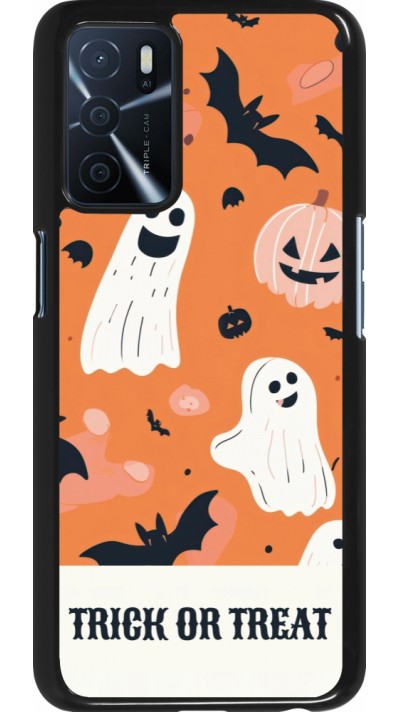 OPPO A16s Case Hülle - Halloween 2025 Trick treat
