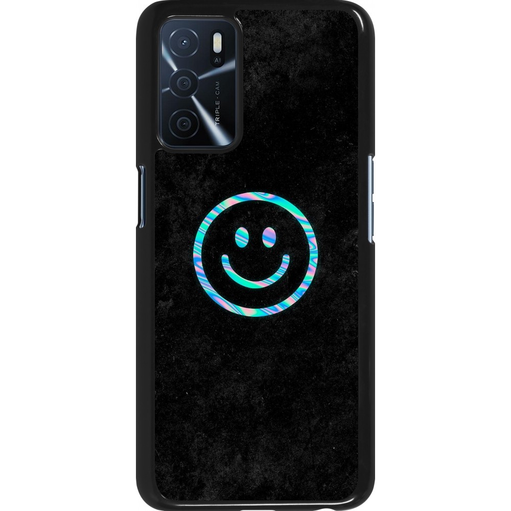 Coque Oppo A16s - Happy smiely irisé