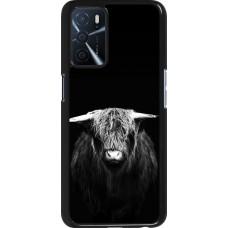 Oppo A16s Case Hülle - Highland calf black